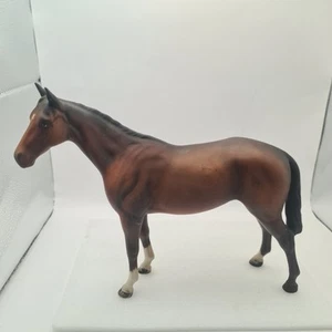 Beswick Horse Ornament Figurine Matt Brown Finish 8" Tall - Picture 1 of 19