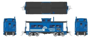 Rapido HO Conrail N5G Northeastern Caboose CR #18627 - Bild 1 von 4