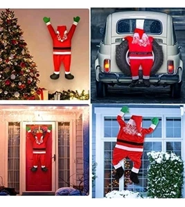 Hanging Santa Claus for Christmas Decorations and Celebrations - Picture 1 of 6