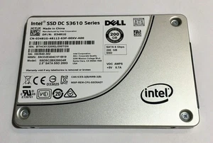 Intel 200GB SSD 2,5" 6Gb/s SATA Solid State Drive Model: SSDSC2BX200G4R DP/N:... - Bild 1 von 2