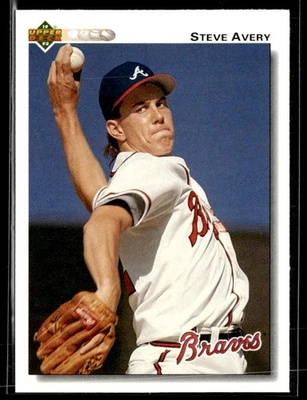 1992 Upper Deck #475 Steve Avery Braves Baseball Card 1303F - Image 1 of 2