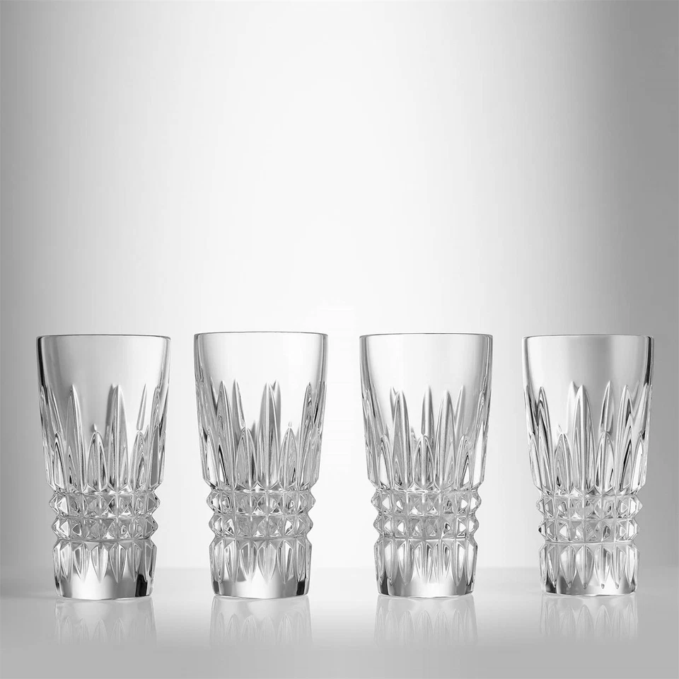Juego de 4 vasos de chupito de cristal | vasos cristalinos de 1,5 oz | vajilla para chupitos Foto 1 de 3