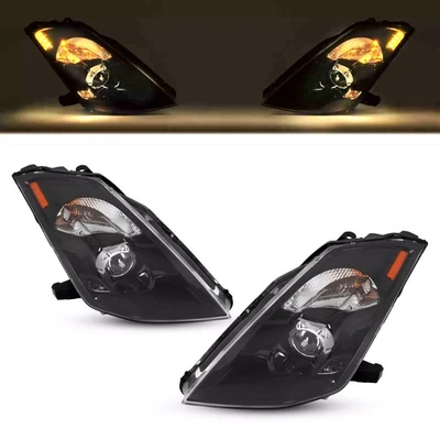 For Nissan 350Z Z33 Factory Xenon Models 2003-2009 LED HID Headlights Headlamps - Image 1 of 4