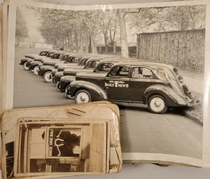 Circa 70 foto d'epoca in bianco e nero business e auto a/vicino Philadelphia, PA - Foto 1 di 13