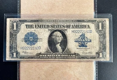 Fr. 237 1923 $1 Silver Certificate "HORSE BLANKET" - Fine - Image 1 of 2