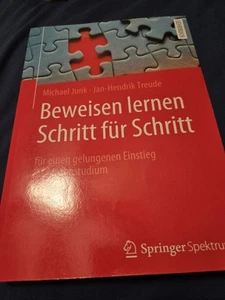 Beweisen lernen Schritt fr Schritt: f?r einen gelungenen Einstieg ins Mathestudi - Picture 1 of 8