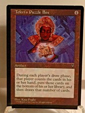 Teferi's Puzzle Box Visions Near Mint, English MTG Magic
