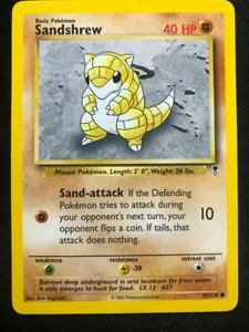 Pokemon 91/110 Sandshrew Legendary Collection Common NM - Picture 1 of 2
