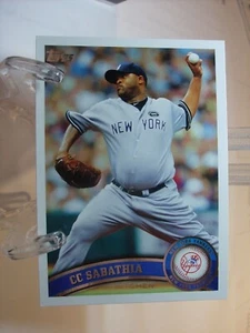 2011 Topps Baseball Card #102a CC Sabathia (2136) - Picture 1 of 2
