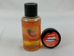 Body Shop Mango Shower Gel 60ml And Mango Lip Butter New - Picture 1 of 5