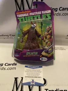 Beckett Authentic Kevin Eastman Autograph TMNT Splinter Action Figure - Picture 1 of 1