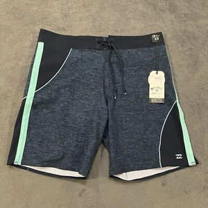 NWT Billabong Cylinders Airlite Navy Performance Boardshorts Men's Size 33 - Picture 1 of 7