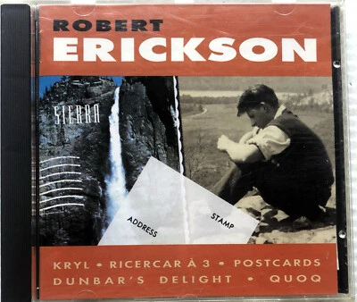 Music of Robert Erickson (CD, 1994) 11 Track Album AS NEW! - Image 1 of 4