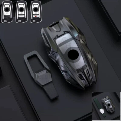 Capa chaveiro de carro liga de zinco TPU para BMW 1 2 3 4 5 6 7 X2 X3 X4 X5 F10 F30 - Imagem 1 de 4