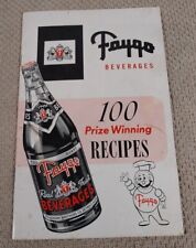 Vintage Faygo Beverages 100 Prize Winning Recipes Booklet Advertising 1950's