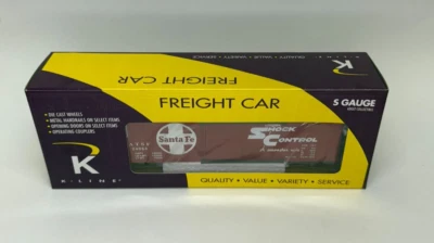 K Line Santa Fe Shock Control Boxcar American Flyer S Gauge K511-006 Brand New  - Image 1 of 3