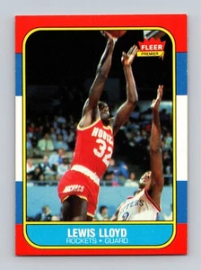 Lewis Lloyd 1986 Fleer #65 ICONIC SET NM - Picture 1 of 2