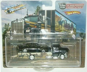 Custom Hot Wheels Team '77 Pontiac Firebird Trans-Am on the Horizon Hauler w/ RR - Picture 1 of 1