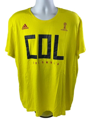 Adidas Shirt Columbia 2018 FIFA World Cup Adult 2XL Futbol Soccer Russia T Shirt Cover