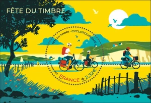 France 2023 - Stamp festival - Cycle tourism - Picture 1 of 1