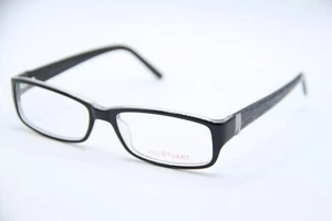 NEW JILL STUART JS 247A-2 BLACK CRYSTAL AUTHENTIC DESIGNER EYEGLASSES 52-15 - Picture 1 of 4