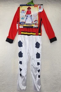 Toddler S 4-6 Boys Paw Patrol Marshall Costume Jumpsuit Hat Tail Fire Dog - Picture 1 of 6