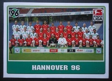 Topps 152 football bl 2009/10 team Hannover 96