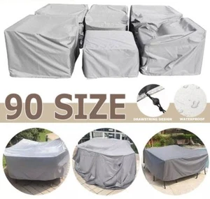 Funda Silla Patio para Muebles Exterior Impermeable Lluvia Nieve A Prueba de Polvo - Imagen 1 de 14