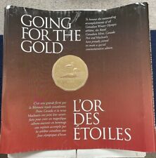 2002 Going For The Gold Commemorative Album With Gold Plated Loonie - MacLean's 