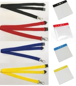 Premier Umhängeband Schlüsselband mit passender flexibler Geldbörse Ausweis Ausweis Halter - Bild 1 von 1