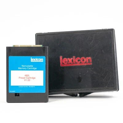Lexicon 480L Nonvolatile Memory Preset Cartridge V1.00 with Case - Image 1 of 4