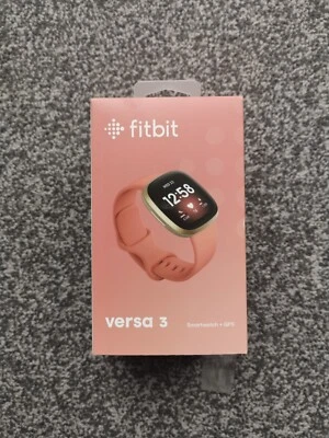 Fitbit Versa 3 Activity Tracker - Pink Aluminum - Image 1 of 4