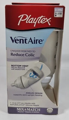 Playtex Baby VentAire 6 Ounce Bottles Complete Tummy Comfort Anti Colic - Image 1 of 4