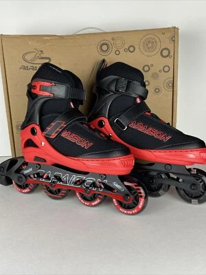Papaison Light-Up Inline Skates, Medium US Kids 2-4,5, US Women 3-5,5, EU 35-38 - Bild 1 von 4