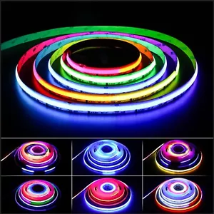 PAUTIX RGB Smart IC COB LED Strip Light Addressable 24ft/7.5m,720LEDs/m UL-Li... - Picture 1 of 9