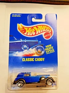 1991 Hot Wheels Classic Caddy #44 blau Diecast Sammler Spielzeugauto - Bild 1 von 3