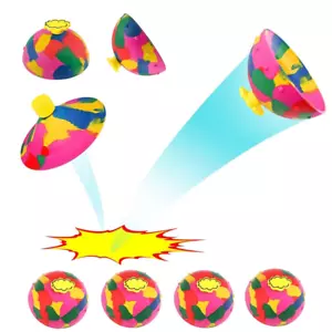 Hip Hop Jump Bouncing Ball – Outdoor Fun Fidget Toy for Kids, Spins and Bounces - Picture 1 of 6