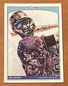2022 TOPPS X LAUREN TAYLOR #29 KRIS BRYANT - COLORADO ROCKIES - OLA 2 - Imagen 1 de 2
