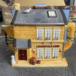 Heartbeat Aidensfield Arms Ceramic Teapot - Western House - Picture 1 of 17