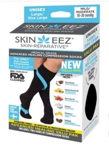 Skineez medizinische Qualität fortschrittliche heilende Kompressionsstrümpfe Large/Xtra Large L/XL - Bild 1 von 3