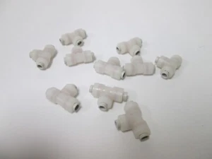 Lotto di 10 raccordi a T Parker F4TU4 Parflex, per tubi da 1/4", pressione: 300psi - Foto 1 di 5