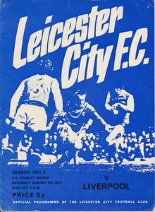 FA CHARITY SHIELD 1971 Leicester City v Liverpool - Picture 1 of 1