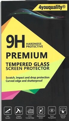 Tempered Glass Screen Protector for iPhone 5 5C 5S - New in Box (2 Pack) - Image 1 of 2