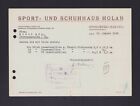 STOLLBERG, Brief 1956, Sport-Schuh-Haus Holan