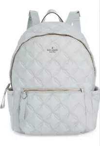 Kate Spade - Chelsea - Acolchado con diamantes - Mochila grande - Luz de luna - Nueva con etiquetas - $349 - Imagen 1 de 13