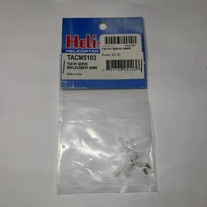 Servobrazos originales Heli-Max TACM5103 TSX101 nuevos en paquete 🙂 🙂 enviados a EE. UU. - Imagen 1 de 1