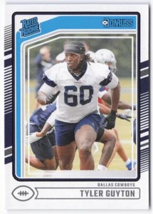2024 Donruss Tyler Guyton #400 Rated Rookie - Picture 1 of 2