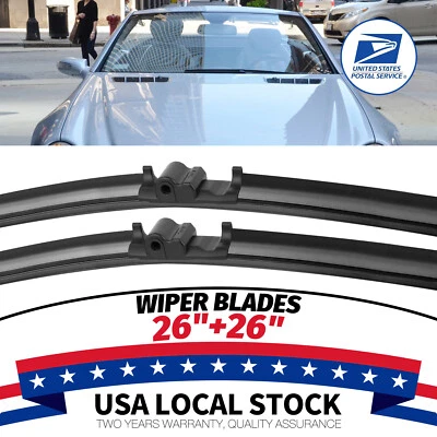 Limpiaparabrisas delantero 26"+26" para todas las estaciones para Mercedes-Benz E500 2003-2006 Foto 1 de 4