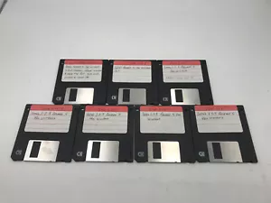 Windows DOS Software Lotus Release 5 7 Disk Set Vintage Floppy Software - Picture 1 of 1