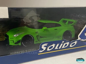 SOLIDO 1/43 NISSAN GT-R R35 LB LIBERTY WALK 2016 GREEN Art.4311207 - Picture 1 of 2